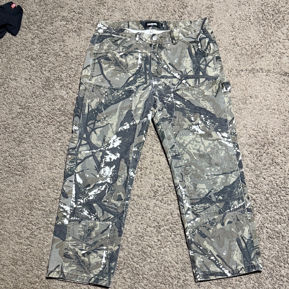 RSQ Camouflage Straight Pants